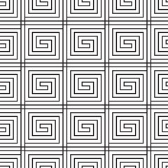 Vector seamless texture. Modern geometric background. Repeating geometric with intersecting squares.