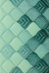 texture kitchen tile with leaf ornamental pattern
