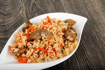 Asian rice - Plov