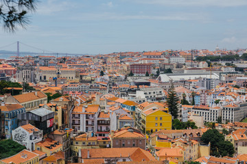 Fototapeta na wymiar City of Lisbon in Portugal