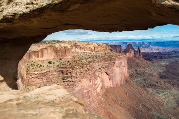 Mesa Arch Canyon Rock Formation landscape 