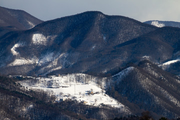 Rossiglione, Appennino Ligure, Panorami innevati