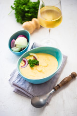 French onion cream soup