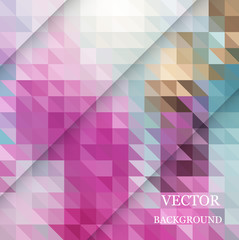 Abstract background, gradient geometric vector design. Graphic pattern in minimal style.