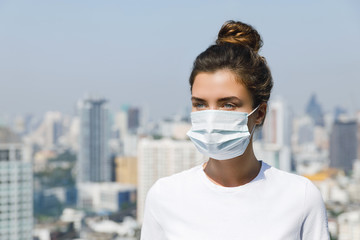 Air pollution or virus epidemic in the city