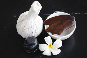 Tools for different kinds of asian massages