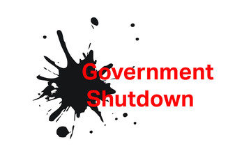 Fototapeta na wymiar Government Shutdown 