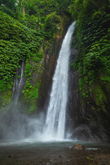 Air Terjun Munduk waterfall. Bali island, Indonesia.