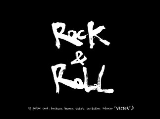 음악회 포스터 / 손으로 그린 음악 일러스트