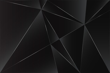 Polygonal abstract background. Geometric texture. Polygon pattern. 3d cover book. Vector illustration. Cover design.