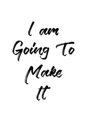 Life Quotes with hand writing in vector. Wall art, room decor, wall print.