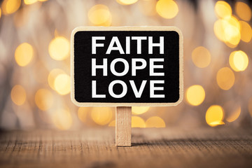 Faith Hope And Love