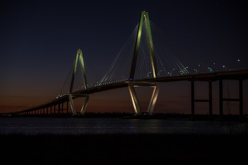 Obraz premium Arthur Ravenel Bridge Charleston SC