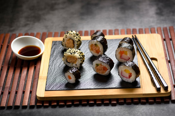 Sushi is a delicious specialty of Japanese cuisine.