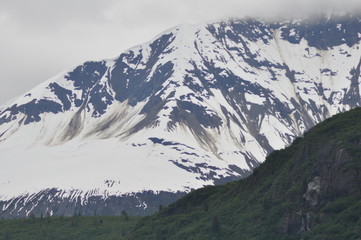 Fototapeta na wymiar Snowy Mountain