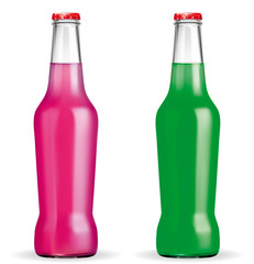 Colorful alcoholic beverage