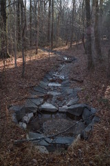 draining rocks 