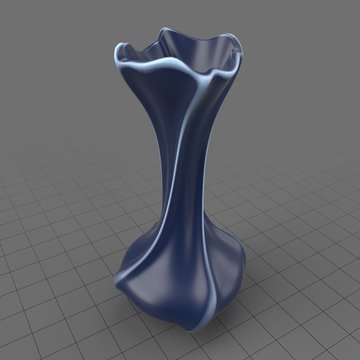 Vintage twisted vase
