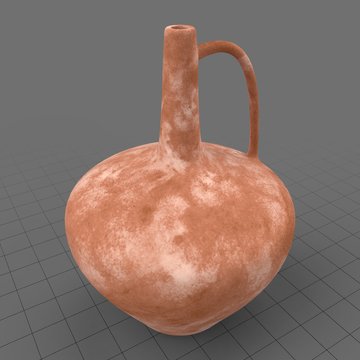 Vintage pot with handle 2