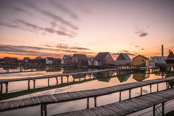 Village on the lake - Bokod Hungary