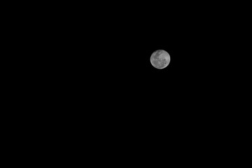 Half Moon Background / The Moon is an astronomical body that orbits planet Earth, being Earth's...