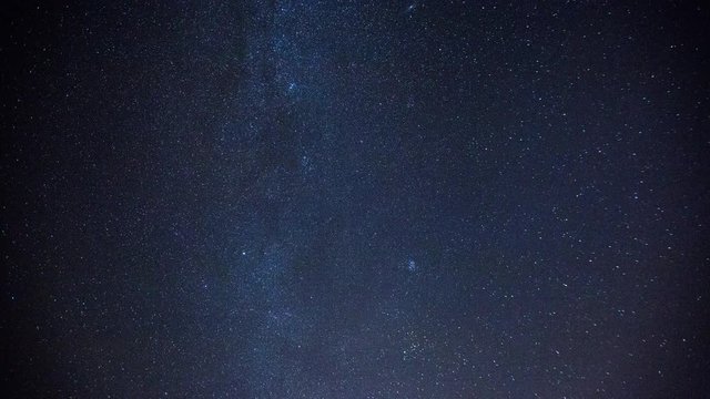 Night sky in 4k time lapse. 3840x2160, 30fps.