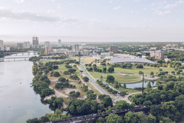Ladybird Lake and Austin Skyline