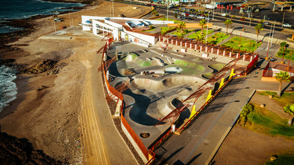 Fototapeta na wymiar Skatepark antofagasta