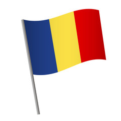 Chad flag icon