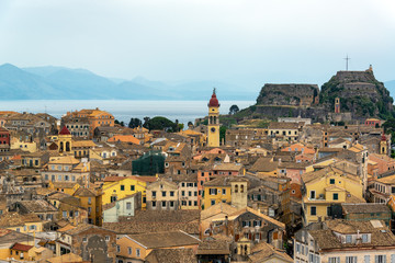 Corfu and Old Fortress