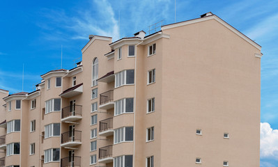 modern apartment house