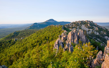 view of mountains