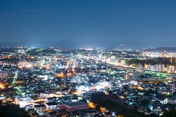 夜景　熊本市