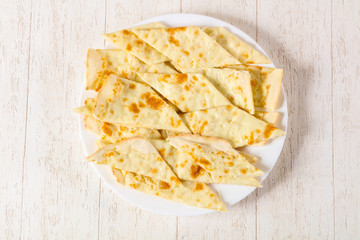 Focaccia with cheese