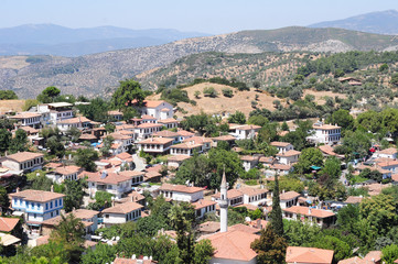 Fototapeta na wymiar Aegean Village Sirince Village View