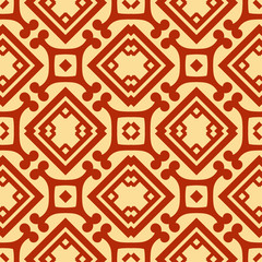 Abstract seamless retro art deco vintage ornamental background