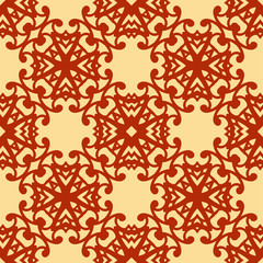 Abstract seamless retro art deco vintage ornamental background