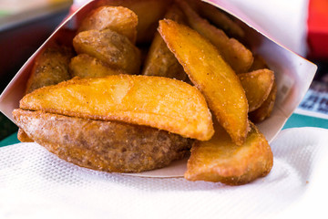 fried potatoes