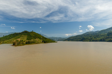 Fototapeta na wymiar mekong river, laos