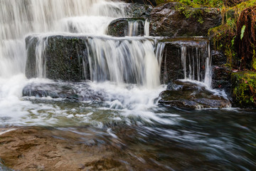Lumsdale waterfall