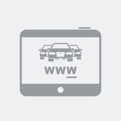 Automotive web services on tablet