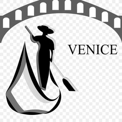 The symbolic mark of a trip to Venice. 