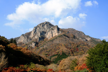 가을 산