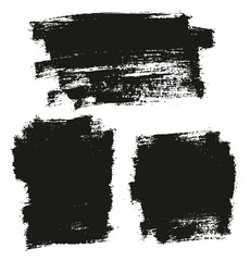 Paint Brush Thin Background High Detail Abstract Vector Background Set 68