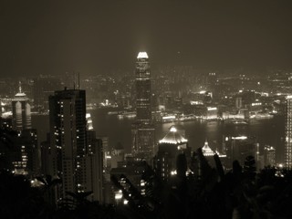 Obraz premium Hong Kong skyscrapers. China. Asia