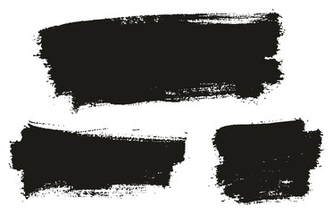 Paint Brush Thin Background High Detail Abstract Vector Background Set 66