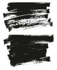 Paint Brush Thin Background High Detail Abstract Vector Background Set 36