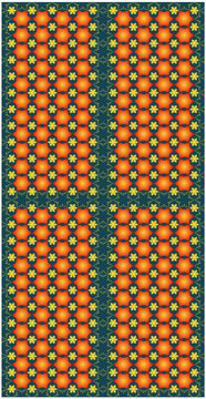 Seamless Pattern golden Snow flakes on dark background vector illustration festive texture wrapping paper packaging seamless decoration pattern wrapping paper decoration wallpaper fabric cloths