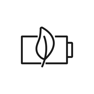 recommend clip art: Battery with plug icon in modern line style. High quality gray outline pictogram for web site design and mobile apps. Vector illustration on a white background.