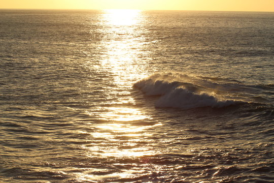 Sunset Waves
